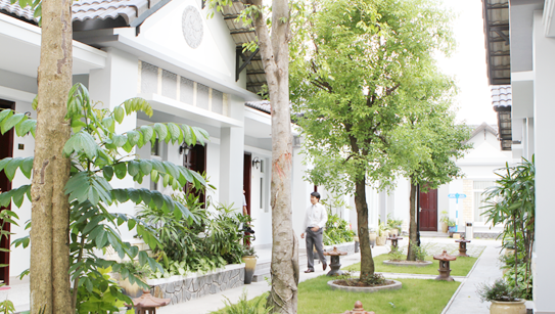 Không gian sân vườn